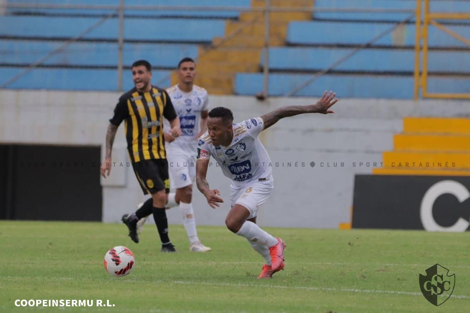 Real España - Cartaginés, por la Liga Concacaf. Prensa CSC.