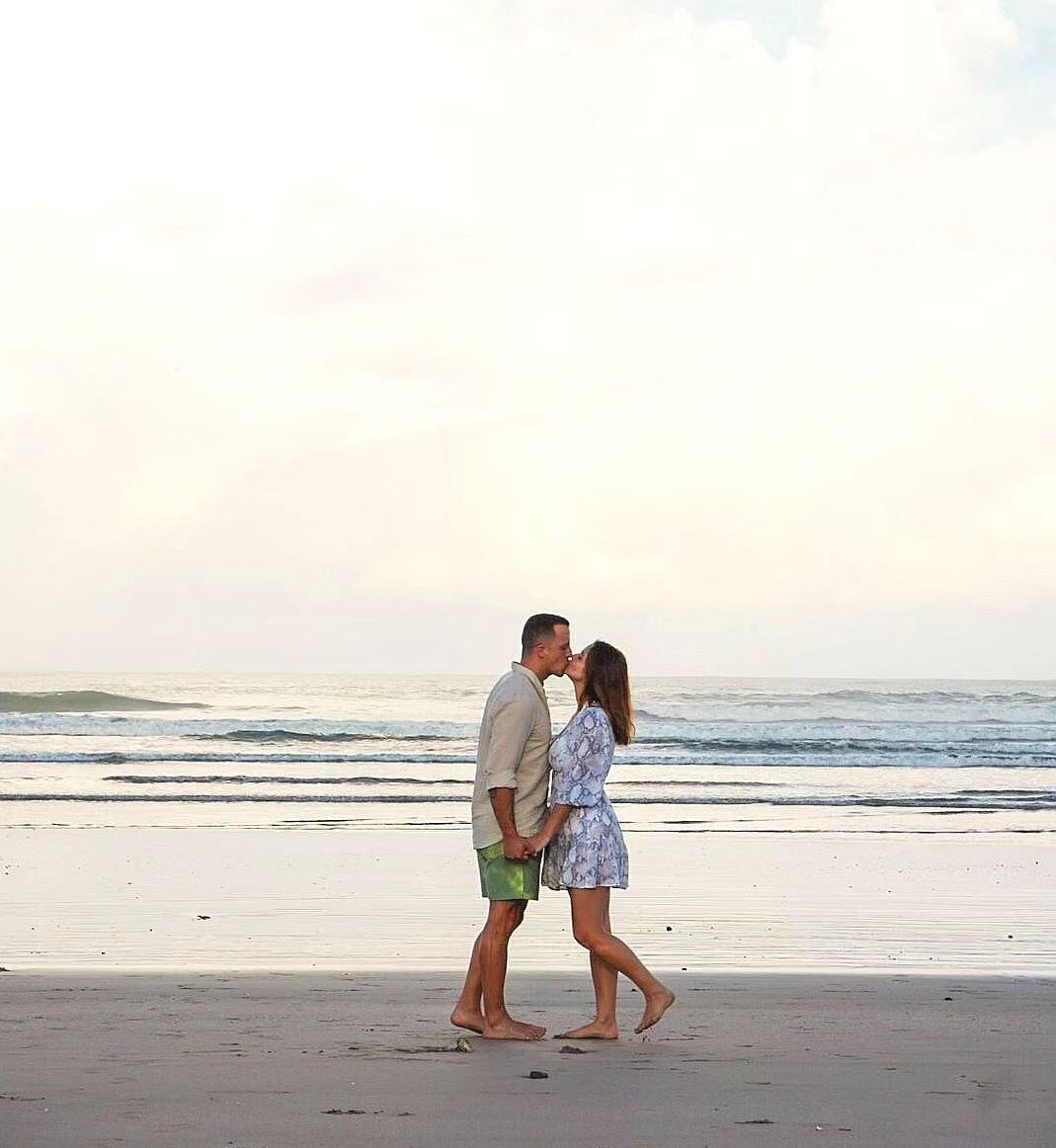 Daniel Vargas junto a su enamorada Shirley Álvarez