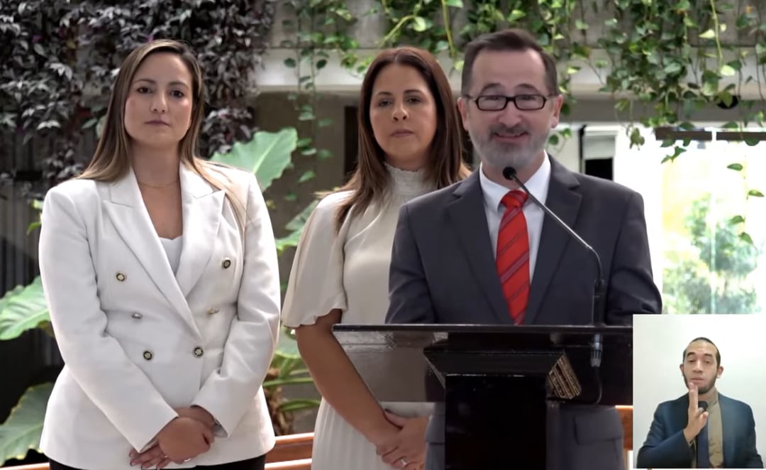 Juan Carlos Rojas en Casa Presidencial