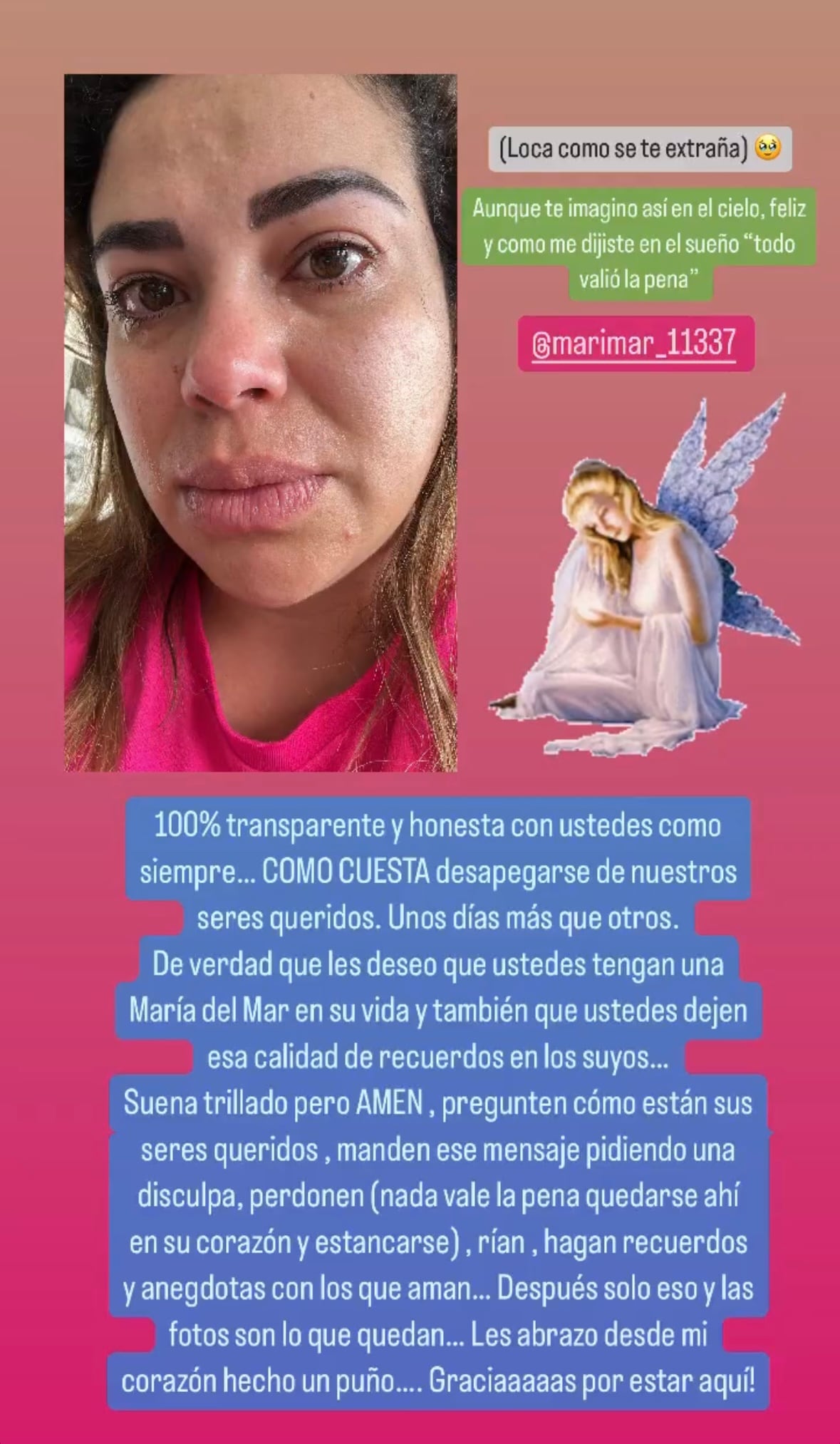 Nathalia Romano era amiga de María del Mar Umaña