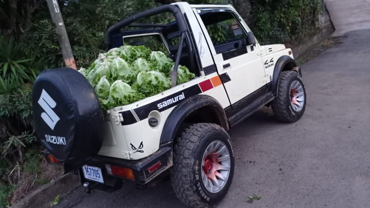 Suzuki Samurai del año 87. Cortesía.