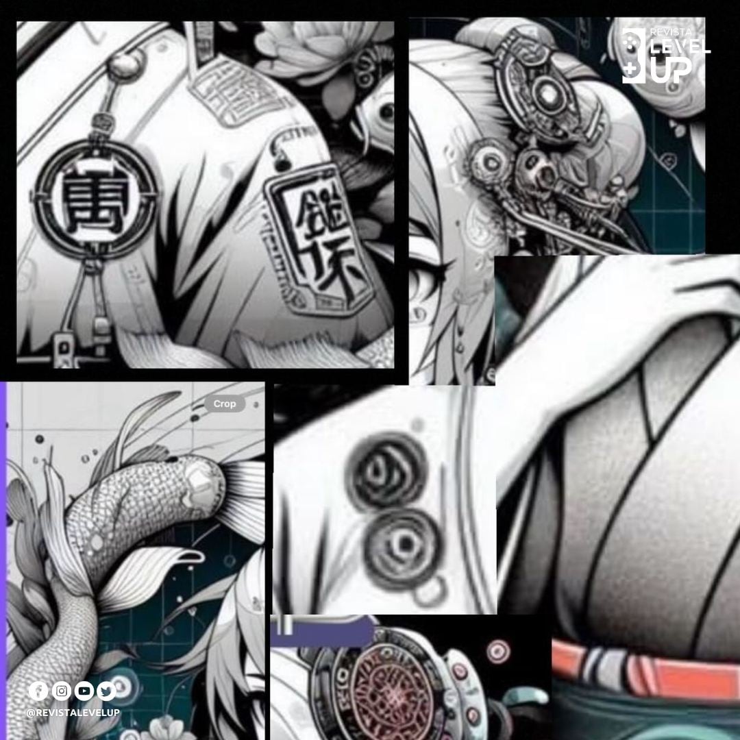 Gafetes no tenían sentido en cuanto a diseño. Foto: Revista Level UP.