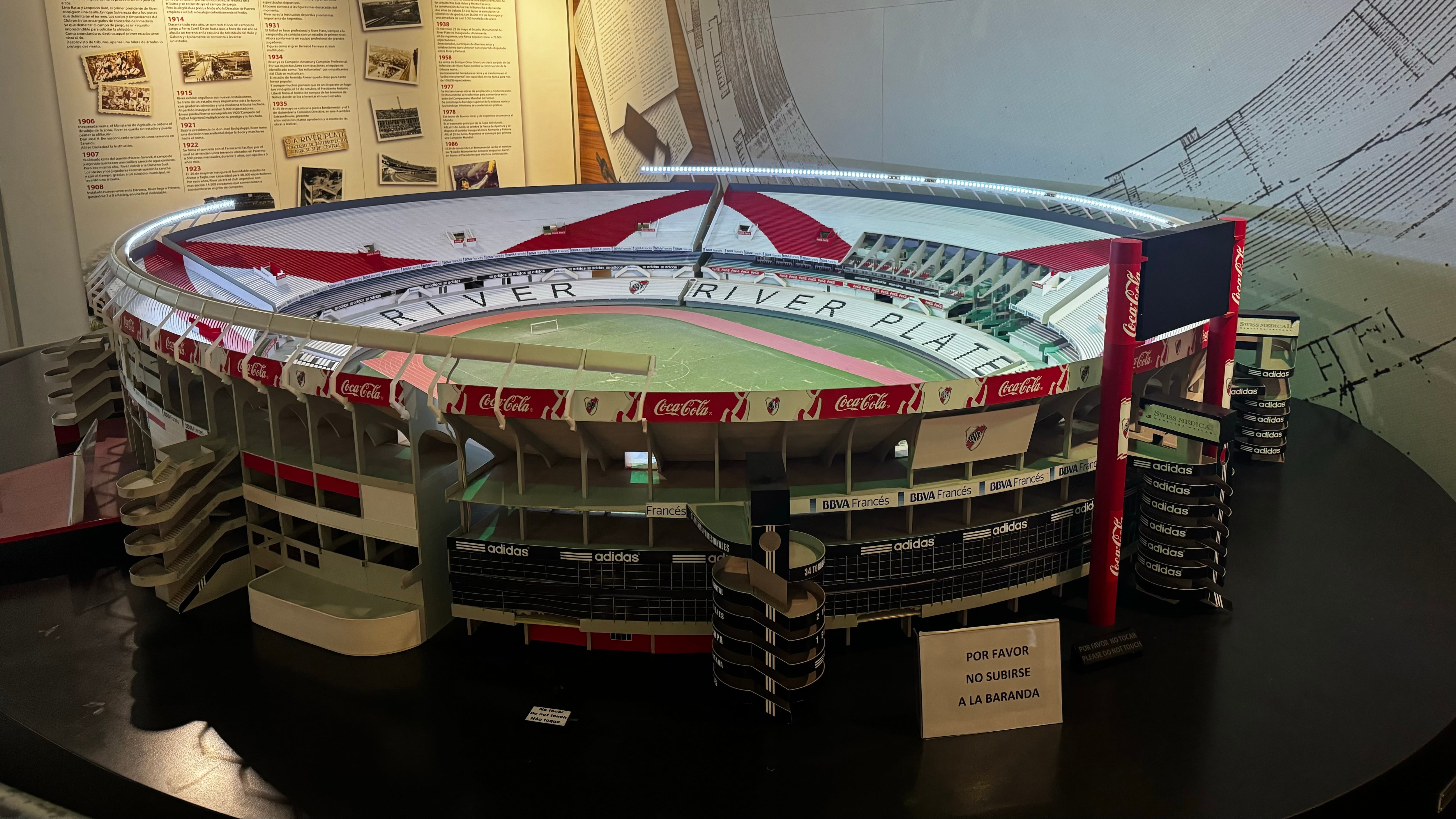 Estadio Monumental y Museo River. Foto: Yerlin Gómez