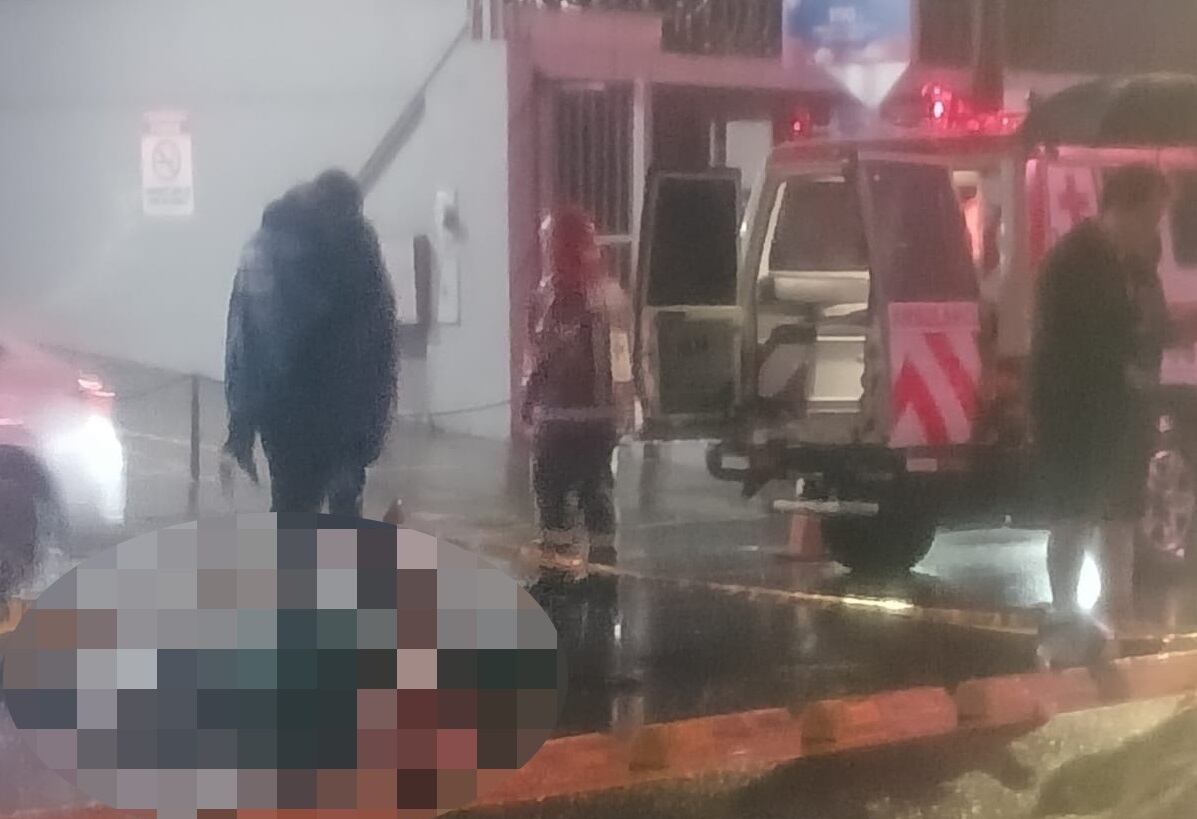 El joven murió prácticamente de forma instantánea.