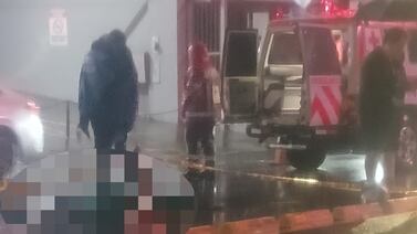 Así ocurrió el horrible accidente que cobró la vida de un joven y dejó grave a muchacha de 14 años