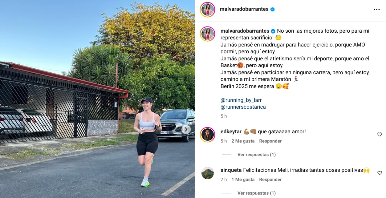 Melissa Alvarado, periodista deportiva de Teletica canal 7.