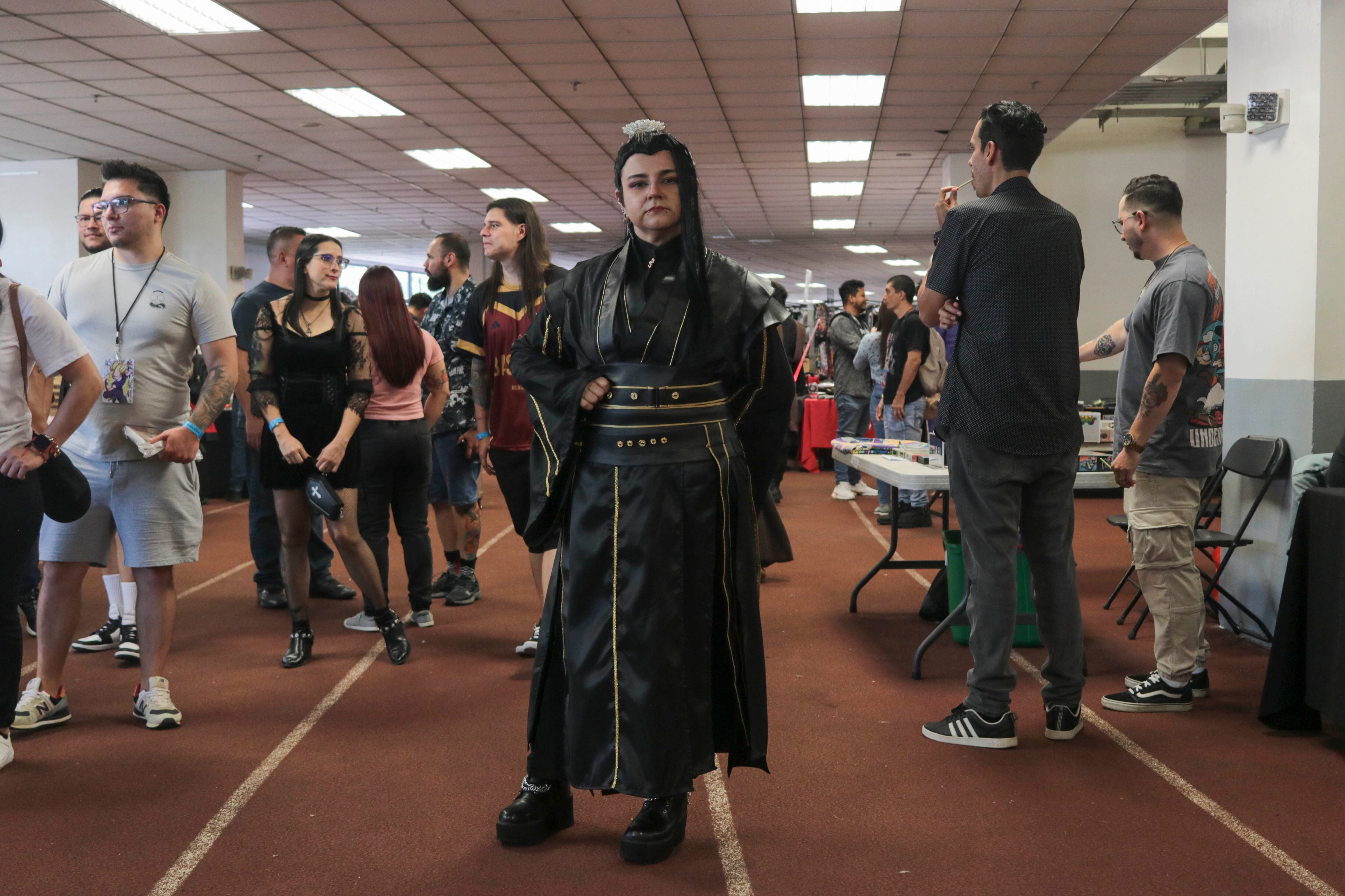 22-02-2025 Estadio Nacional, Festival Matsuri 2025.m, que celebra la cultura pop japonesa en Costa Rica.
En la foto:L Humberto Vélez artista de doblaje
Fotografía: Jonathan Jiménez Flores para Grupo Nación