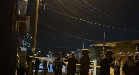 Jóvenes asesinados en Alajuelita, en calle El Chivirico.