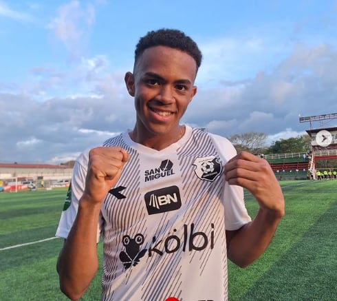 Shawn Johnson 
Lateral del Herediano
20 años de edad
Marcó su primer gol en la Primera División
27 de enero del 2024
Cortesía Herediano