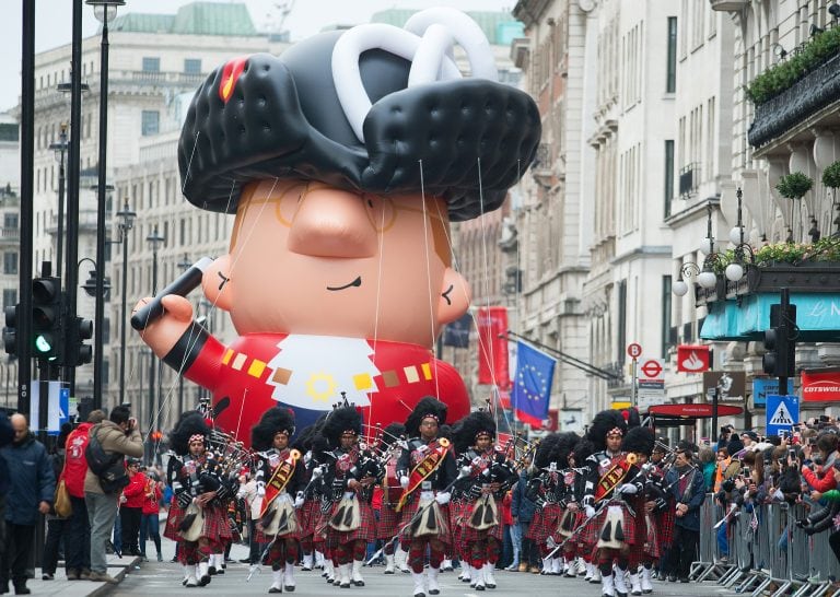 El London Parade es uno de los desfiles más importantes del mundo en año nuevo.