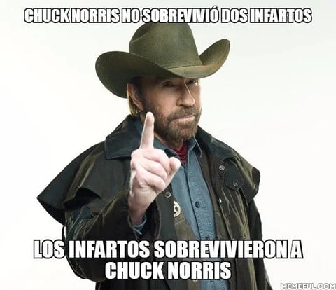 Chuck Norris se convirtió en leyenda gracias a memes virales.