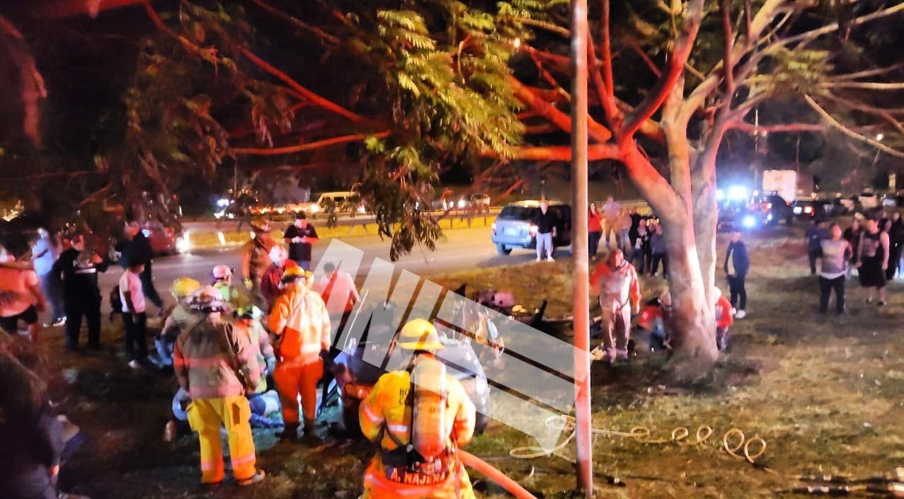 Choque en Tres Ríos deja una mujer fallecida y dos hombres heridos.