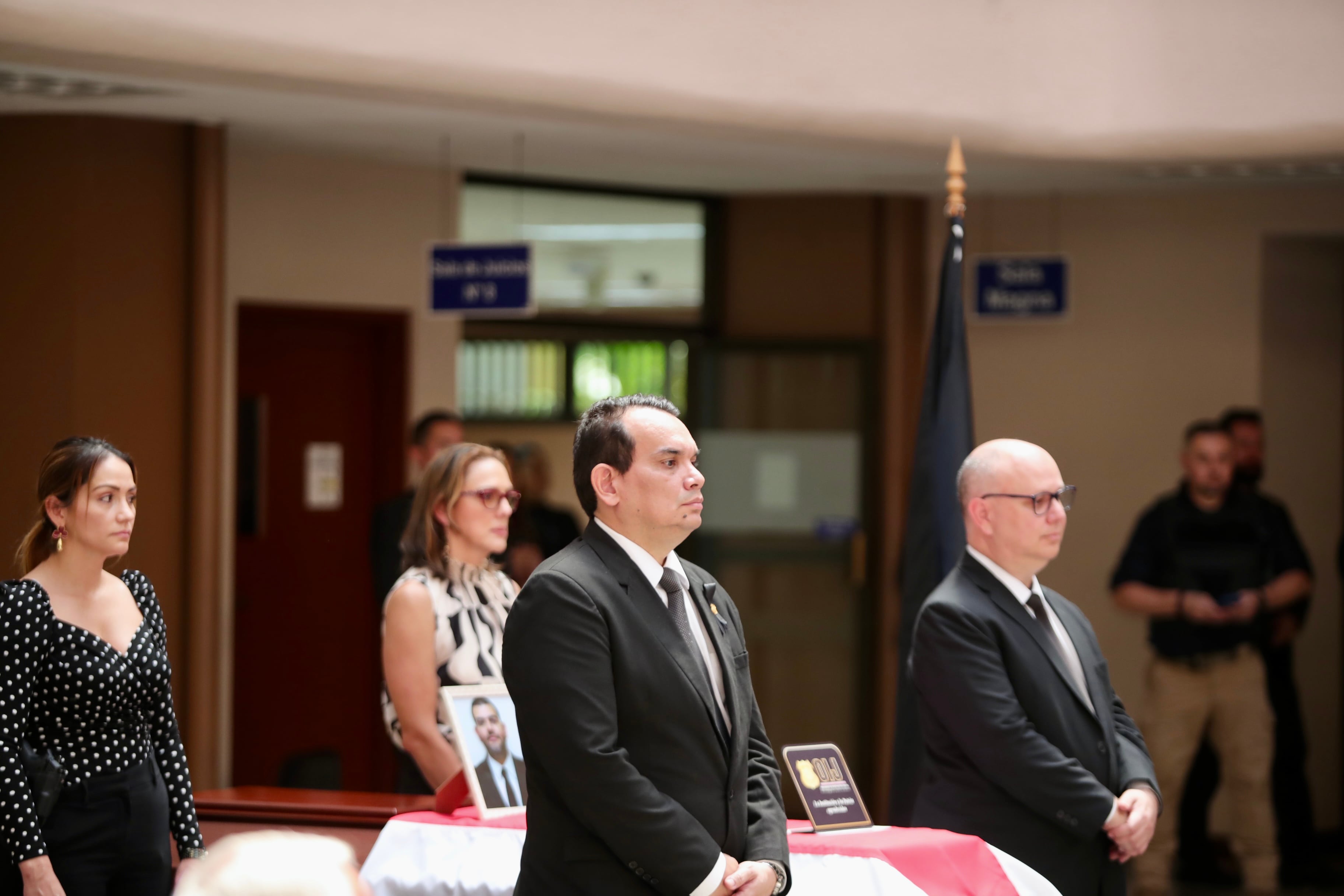 Funeral del oficial del OIJ, Geiner Zamora Hidalgo