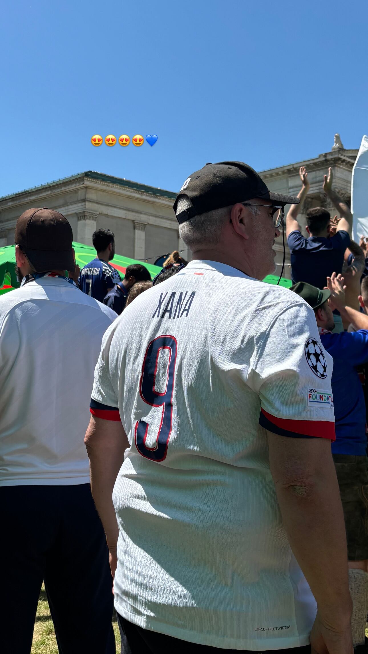 Sira Martínez, una de las hijas de Luis Enrique mostró un hermoso gesto antes de la final del PSG vs Inter. Instagram Sira Martínez.