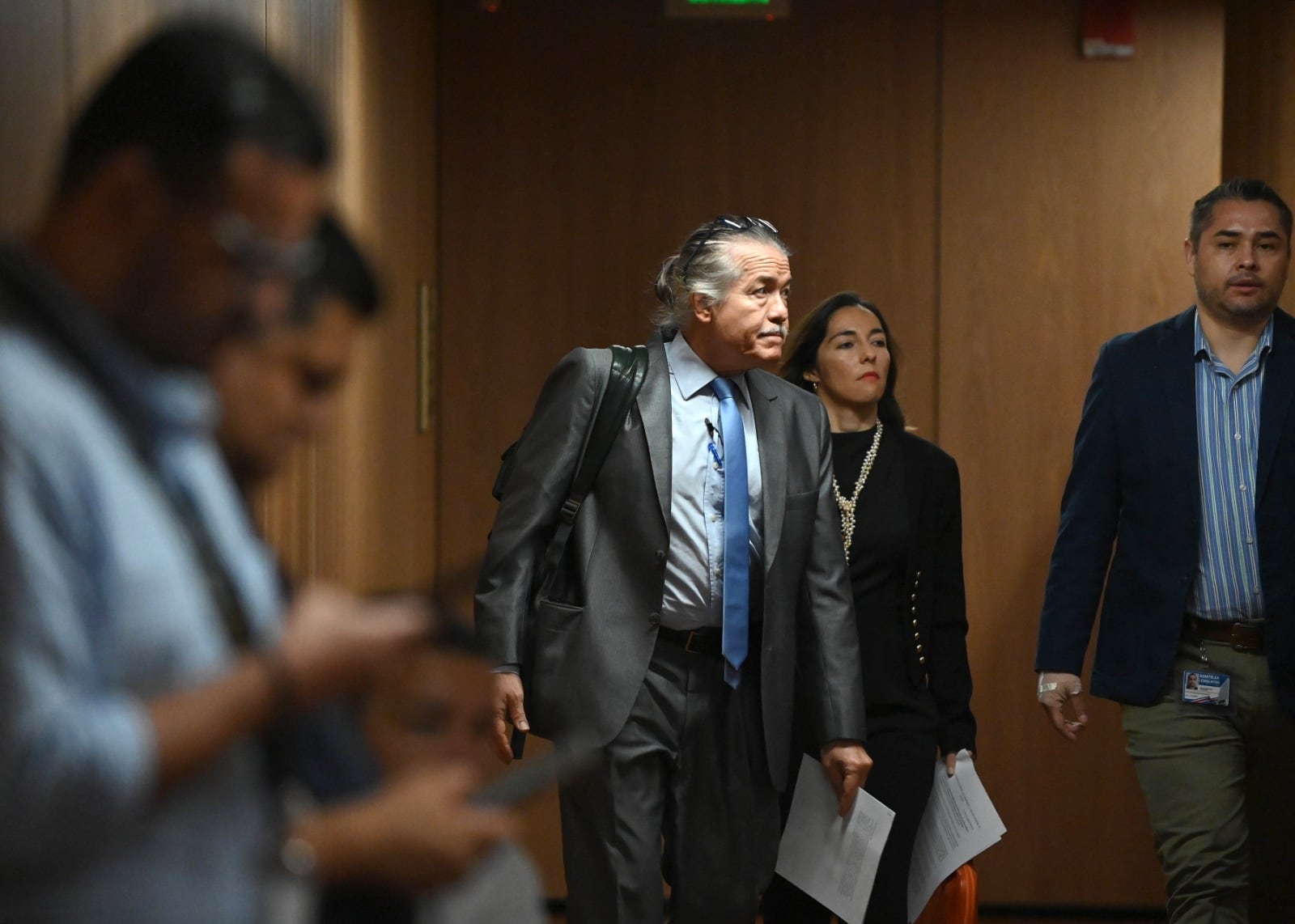 Bernal Jiménez Chavarría, importador de arroz y financista de la campaña del presidente Rodrigo Chaves Robles, compareció ante la comisión especial de la Asamblea Legislativa que investiga el financiamiento de los partidos políticos.