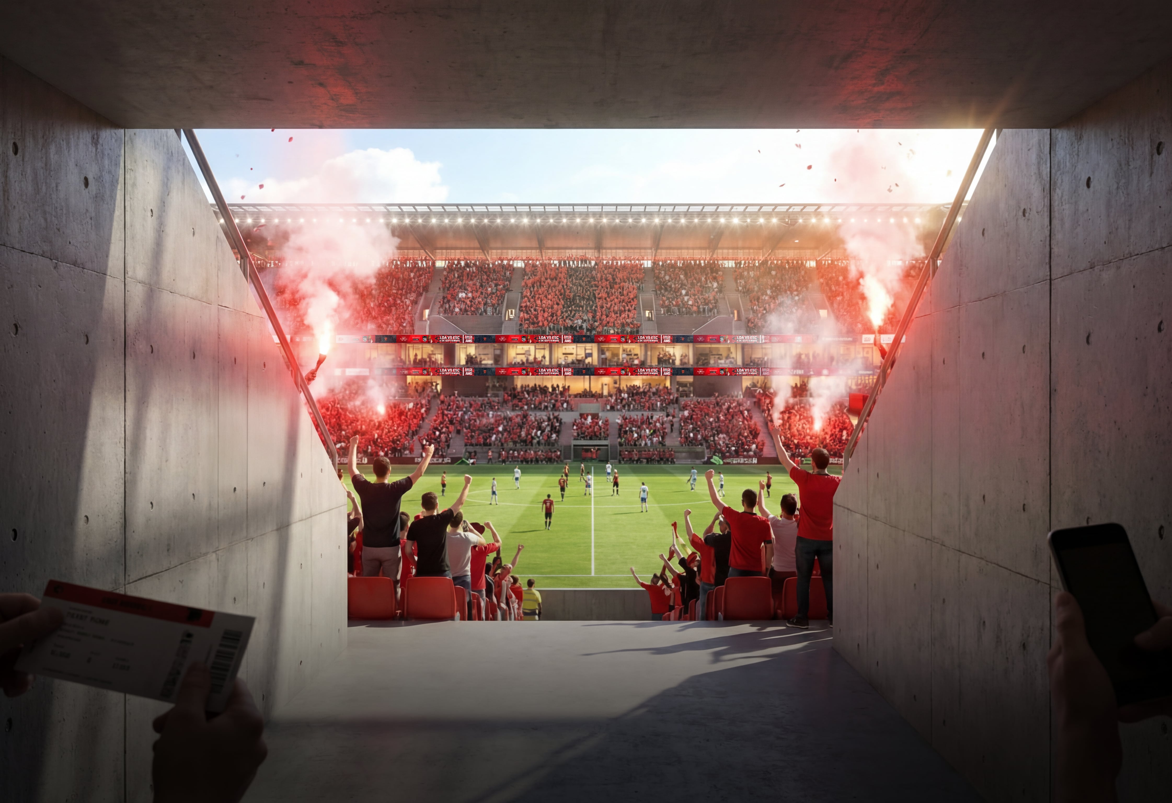 El nuevo estadio de Alajuelense tendría una capacidad para 25.000 aficionados.