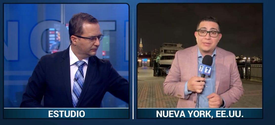 El periodista y presentador de Telenoticias, Luis Ortiz Chaves, pasó por un nuevo y acongojante chasco, este miércoles, durante la edición vespertina del noticiero de canal 7.