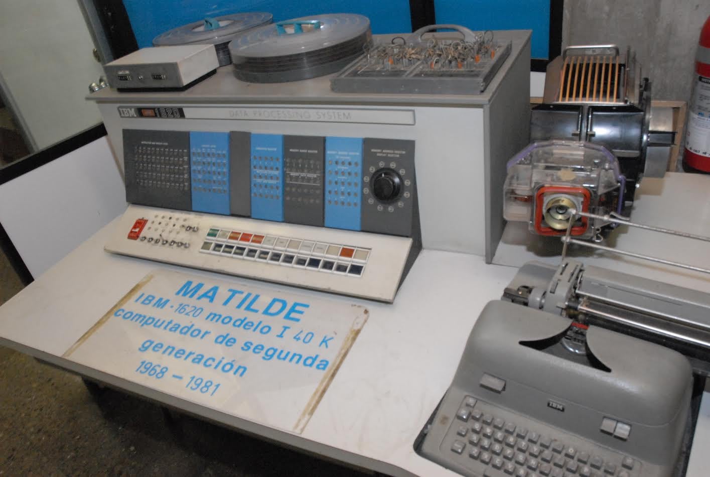 Compu Matilde Matilde, la primera compu en Costa Rica, costó 70 mil dólares en 1968 ...