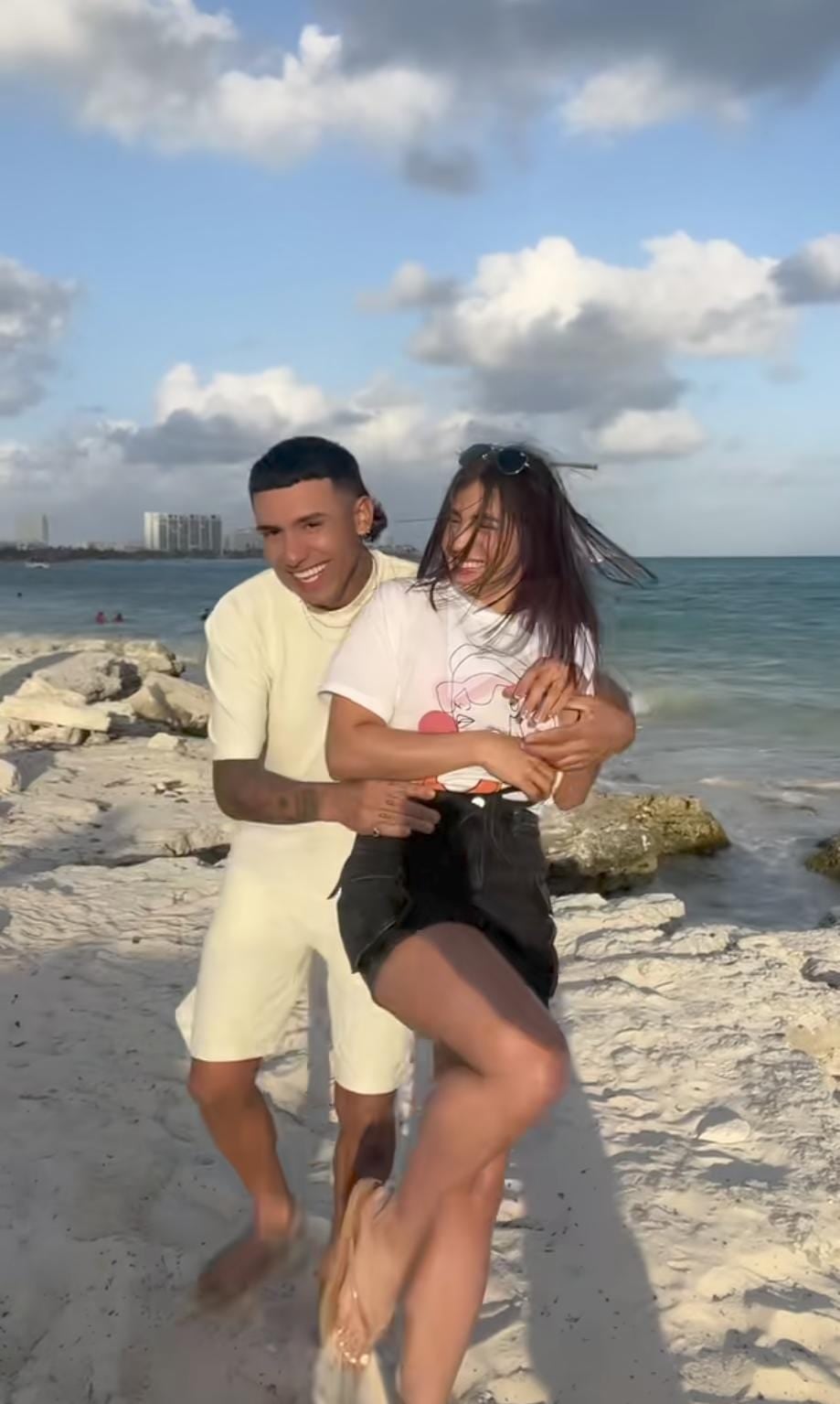 Un famoso influencer sería el enamorado de la boxeadora Naomy Valle. Captura de pantalla.