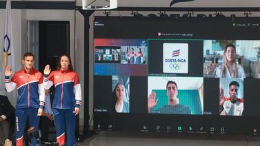 Juegos Olímpicos París 2024 esperan a seis atletas ticos tras realizar juramento a la patria