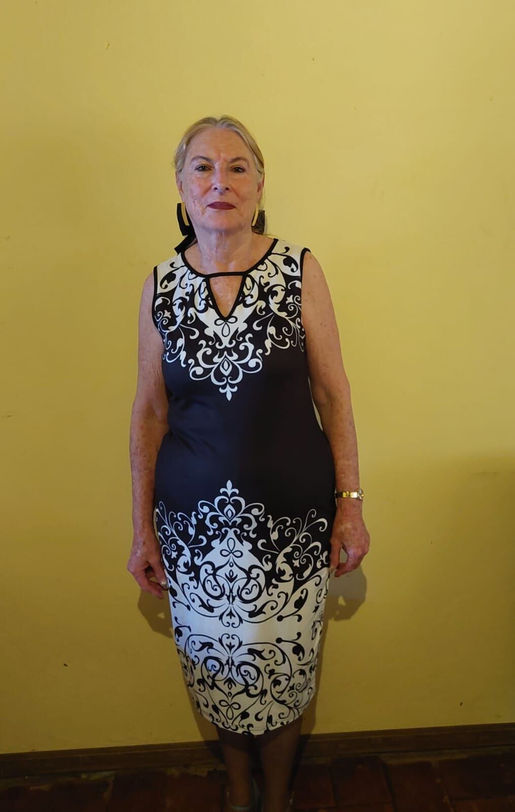 Doña Iris Rodríguez Vargas tiene 76 años. Nació el 2 de febrero de 1948 y quiere ganar la silla de la alcaldía de Atenas.