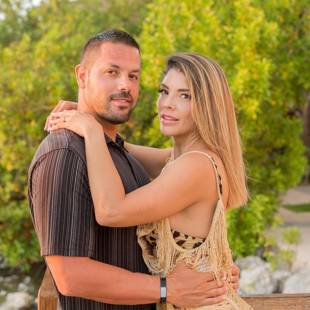 Marianela Valverde y su esposo Juan David Cardona Cardona.