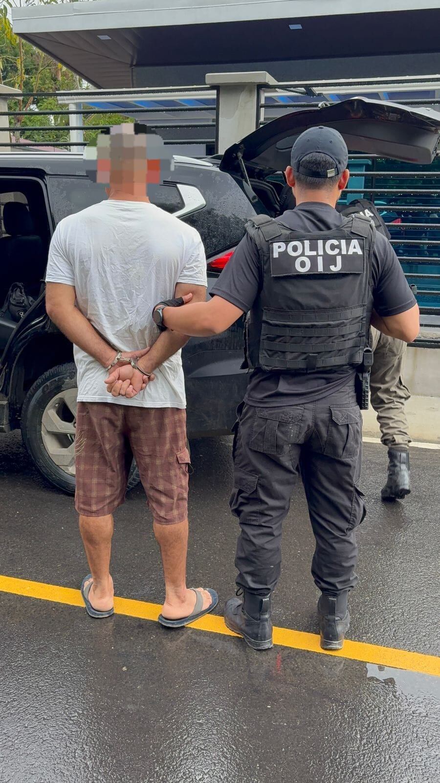 Once años en fuga estuvo un sujeto de apellido Valerio, sospechoso de participar en un homicidio en Siquirres. Foto: OIJ