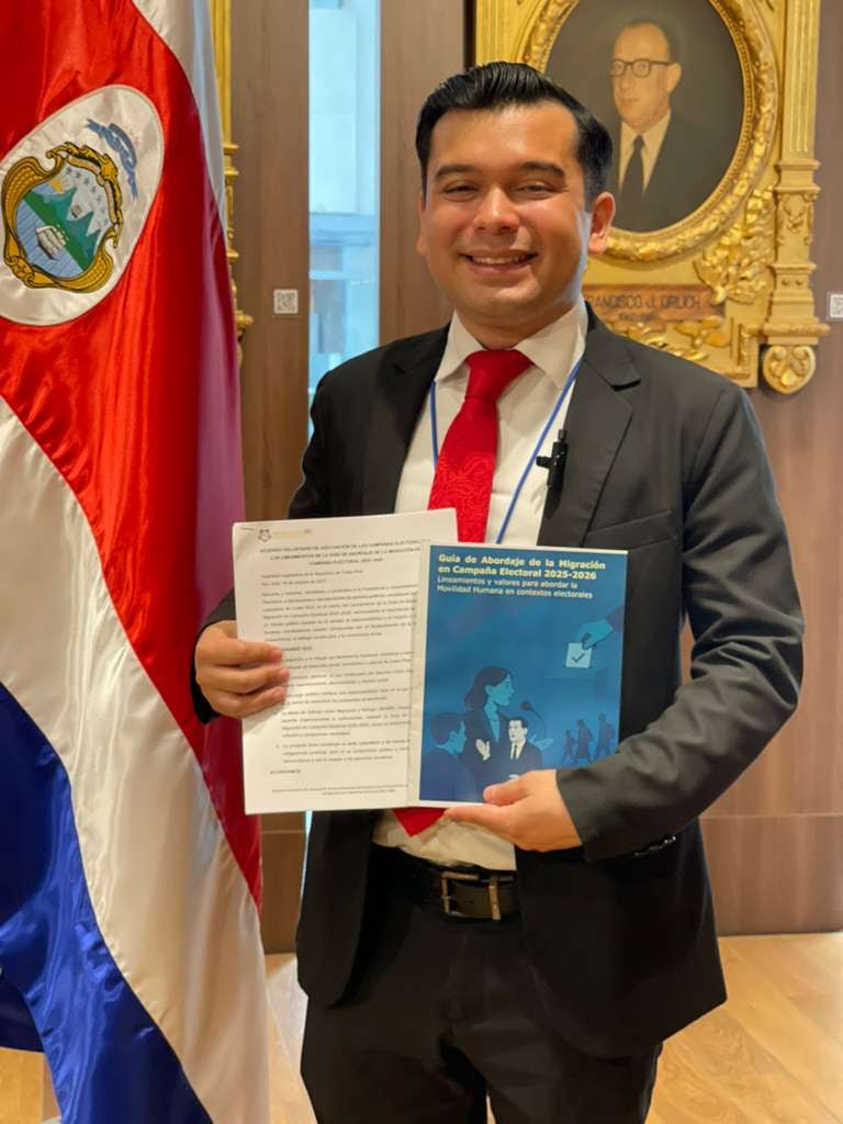 Jhoswel Antonio Martínez. Presidente de la Asociación Intercultural de Derechos Humanos (ASIDEHU).