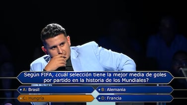 Ganador de ₡35 millones en ¿Quién quiere ser millonario?, revela qué hará con el dinero y su historia de amor por el fútbol