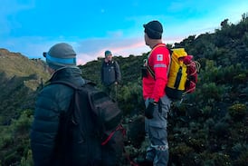 Rescatistas preparan el terreno en el Chirripó ante la posibilidad de sacar a Reinaldo en helicóptero