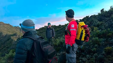Rescatistas preparan el terreno en el Chirripó ante la posibilidad de sacar a Reinaldo en helicóptero