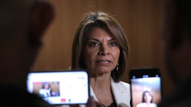 Un detalle muy particular marcó la votación de la expresidenta Laura Chinchilla