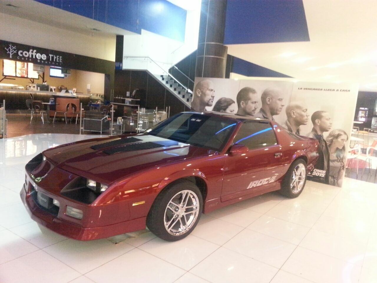 Chevrolet Camaro Iroc-Z del año 89. Cortesía.