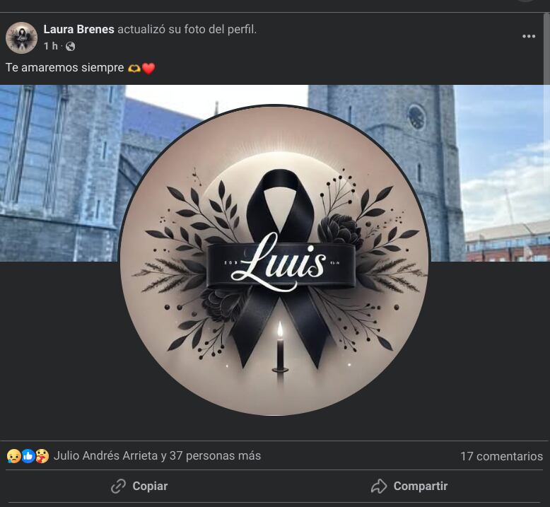 Laura Brenes, periodista y pareja de Jorge Martínez.