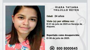 Angustia por Kiara: salió rumbo al gimnasio, pero nunca regresó a su casa