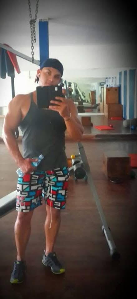 Randy Granados, fisiculturista que perdió las piernas en accidente de tránsito en el 2014. Foto cortesía Randy Granados.