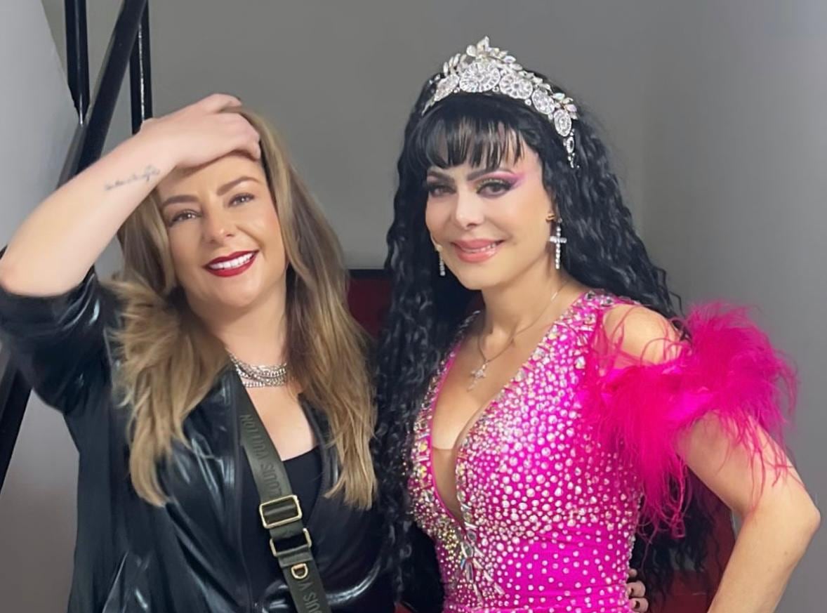 Glenda Peraza y Maribel Guardia