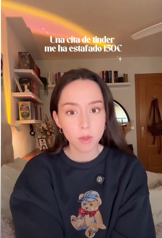 Tiktoker engañada