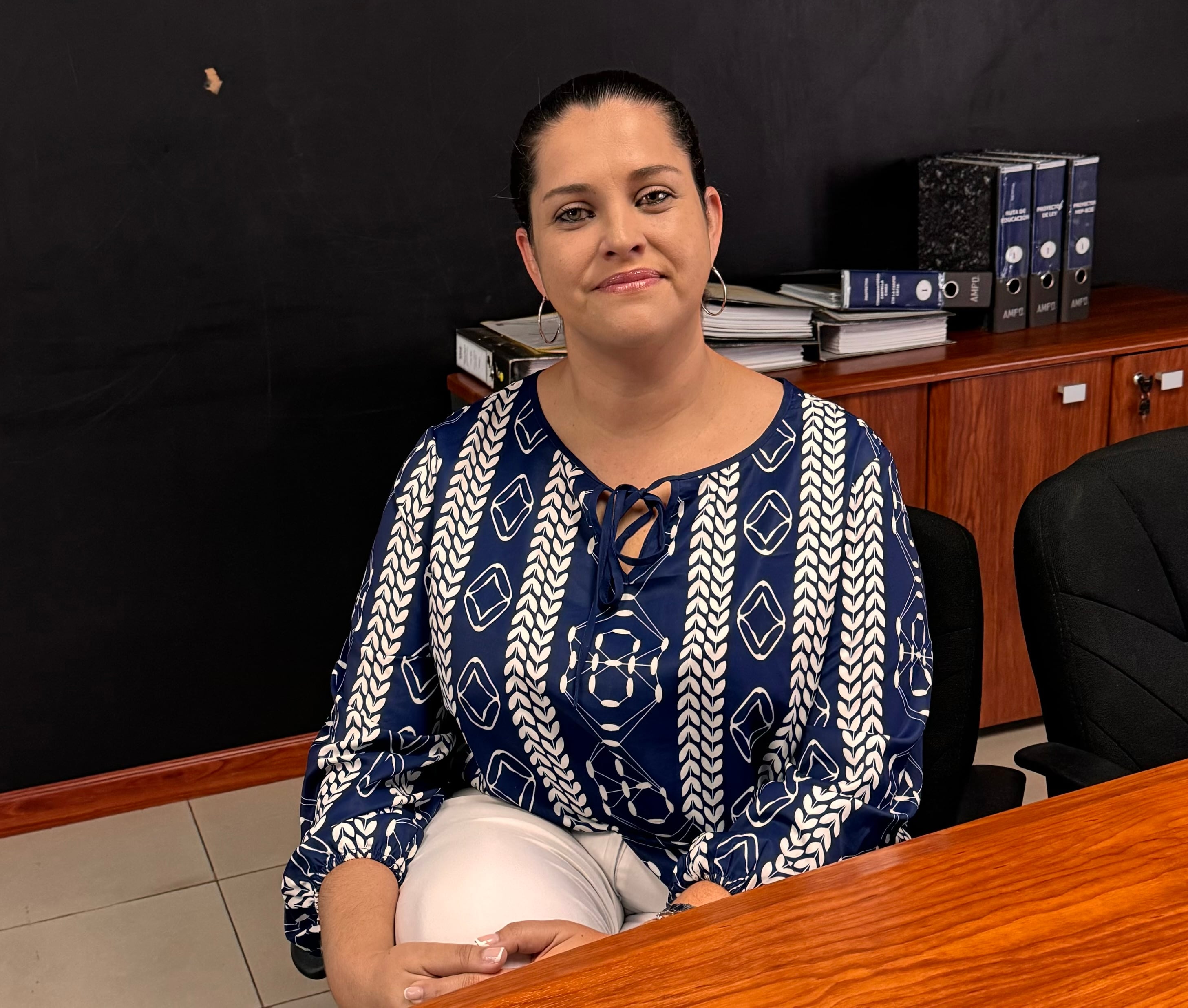 Lourdes Sáurez dirige la Dirección de Infraestructura Educativa del MEP desde enero del 2023. Foto: Fernanda Matarrita