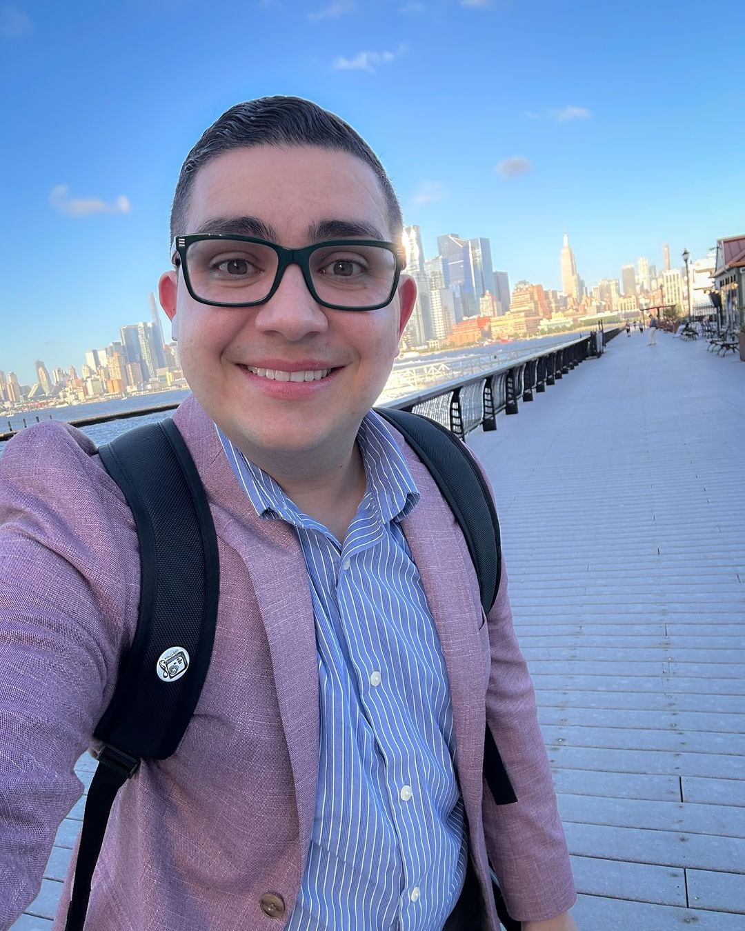 Elías Alvarado, periodista de Telenoticias