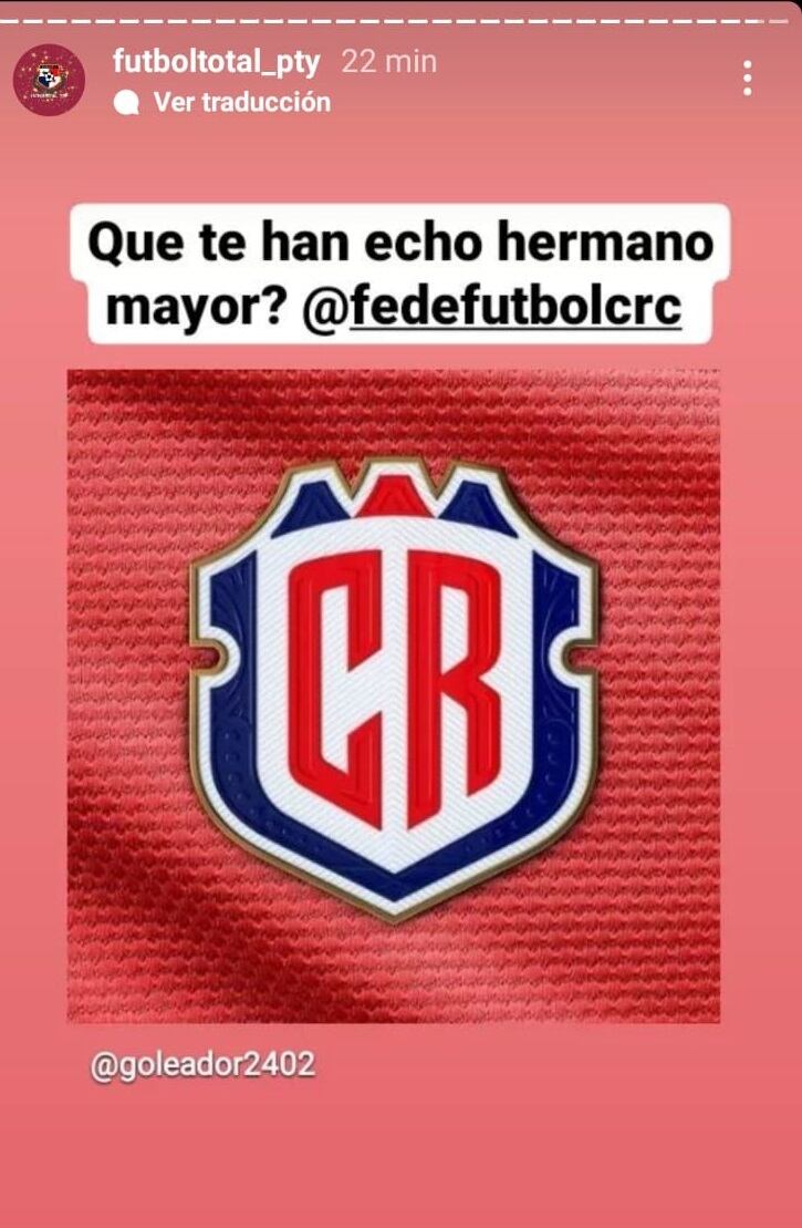 El nuevo logo generó comentarios hasta en Panamá. Instagram.