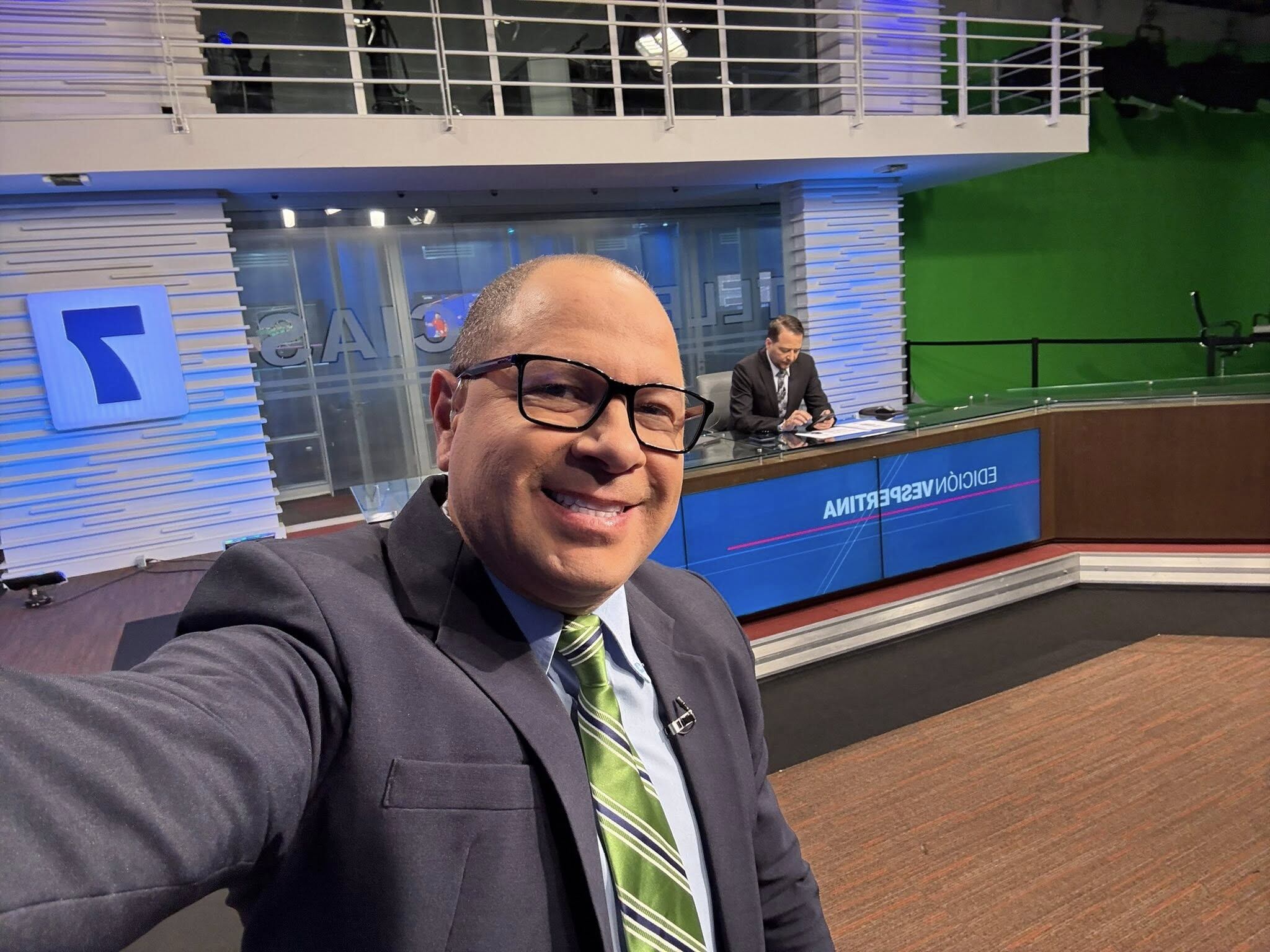 Daniel Quirós, canal 7