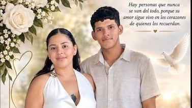 Recién casados son las víctimas mortales del accidente de tránsito en Cariari de Pococí