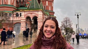 Mujer que se fue a estudiar a Rusia inspirada en Franklin Chang, pasará Año Nuevo a 40 grados bajo cero