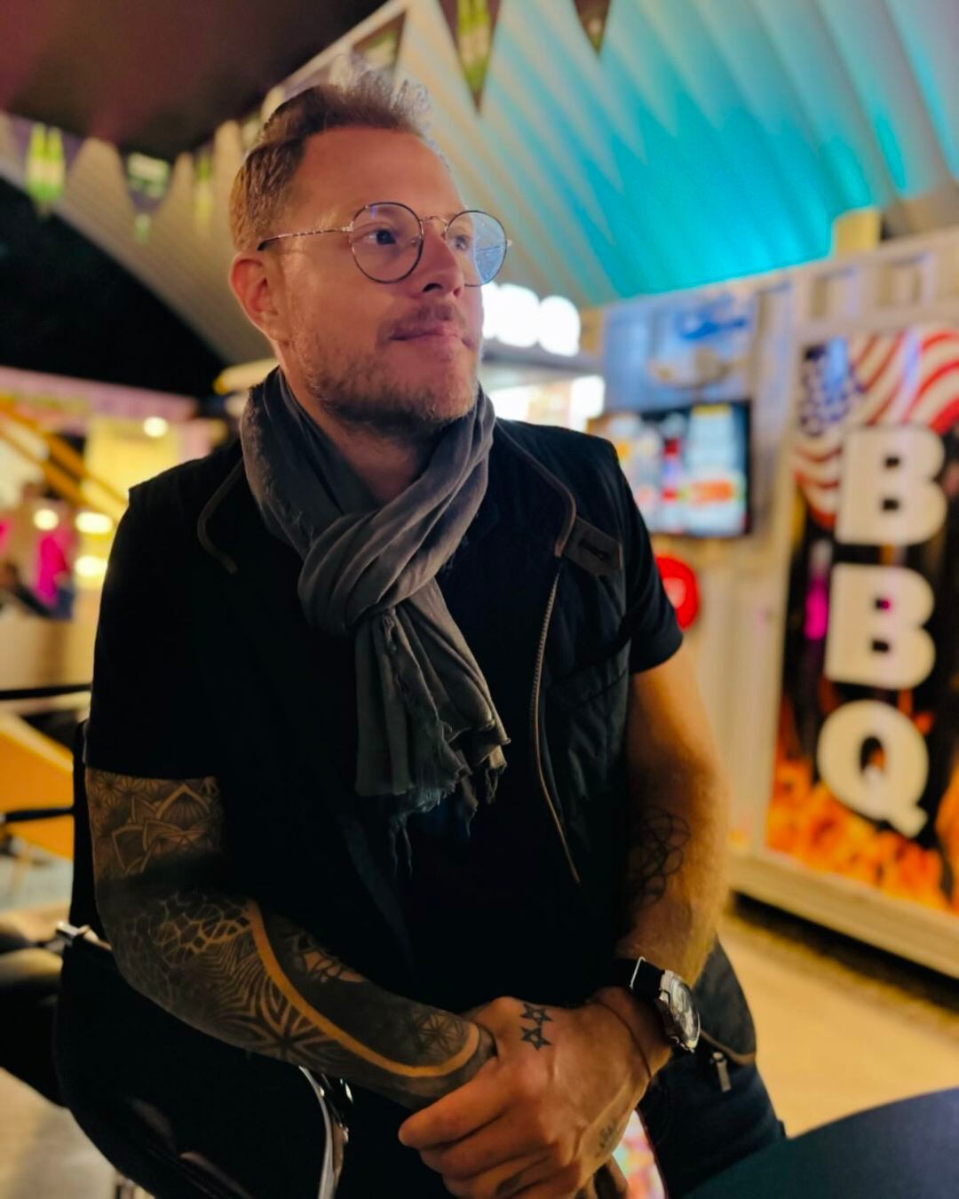 Mauricio Hoffmann, presentador de canal 7