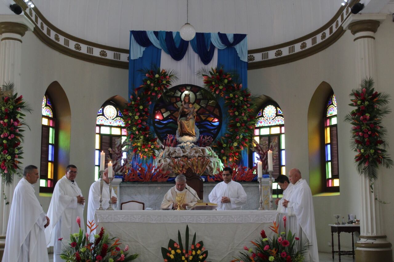 Este 2020 los festejos que celebran los 107 de fe y devoción a la Virgen del Mar serán por medio de las redes sociales por culpa del Covid-19
