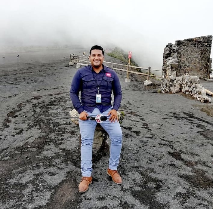 Gustavo Díaz, periodista de Noticias Repretel