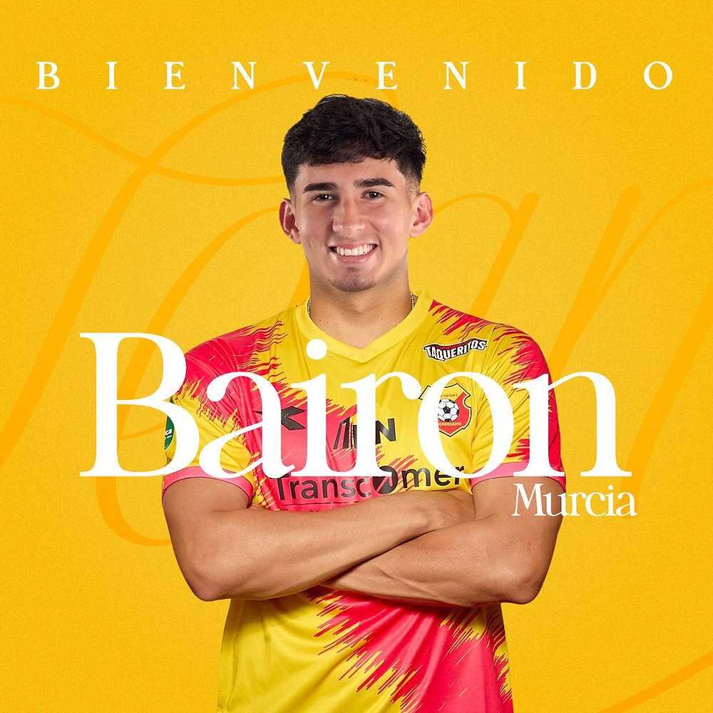 Bairon Murcia es el nuevo refuerzo del Herediano.
