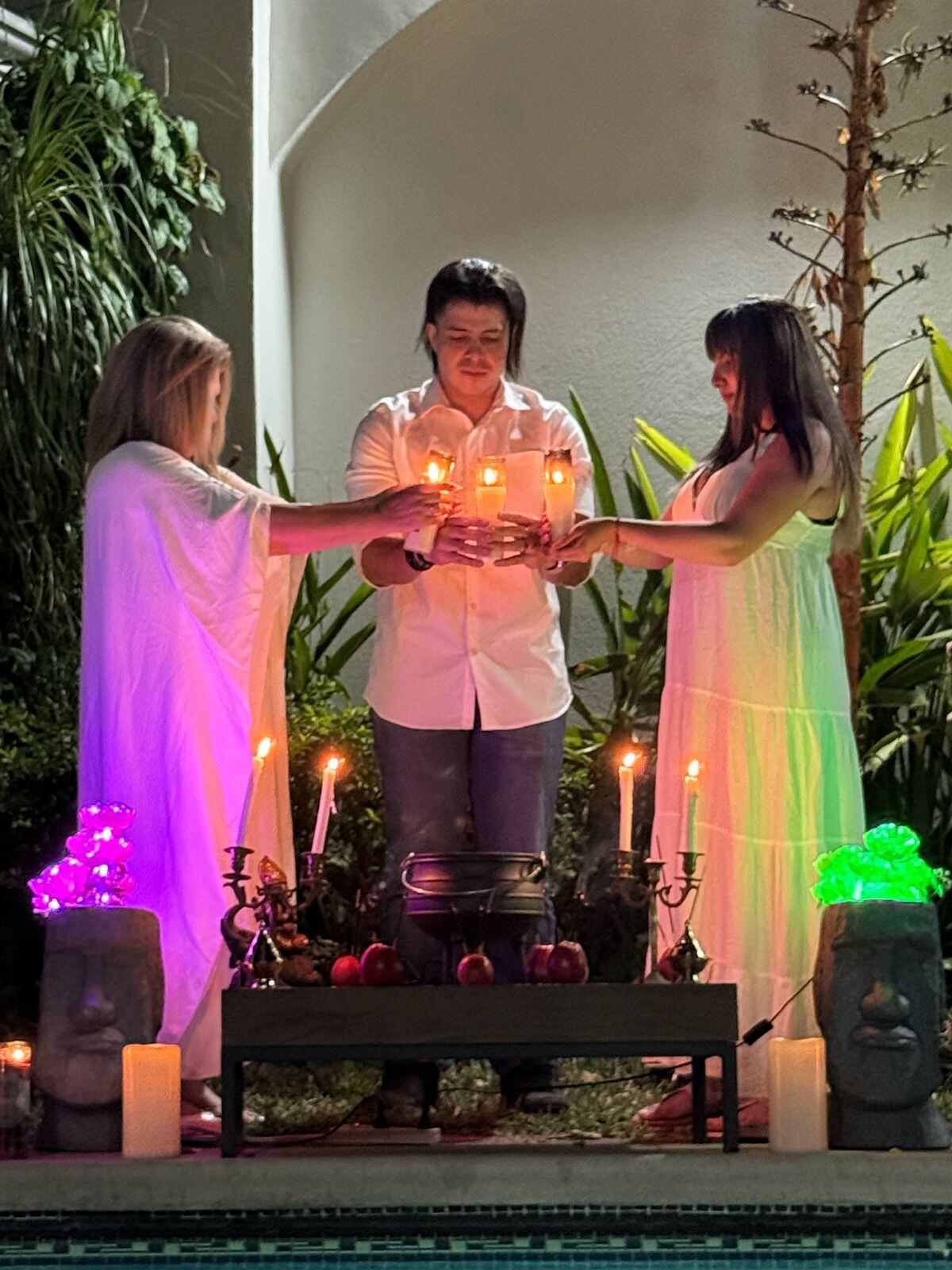 El eclipse lunar del 13 de marzo provocó una luna roja que aprovecharon brujas y brujos para sus rituales