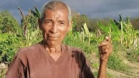 José Samuel Cruz Rivas de 65 años